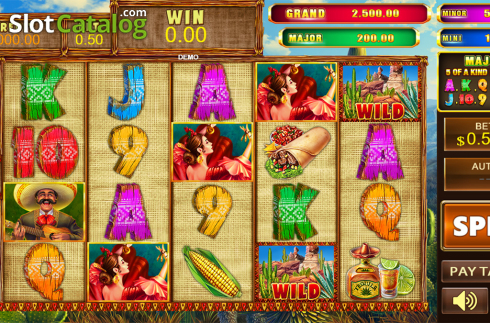 Скрин2. Viva Mexico (PlayStar) слот