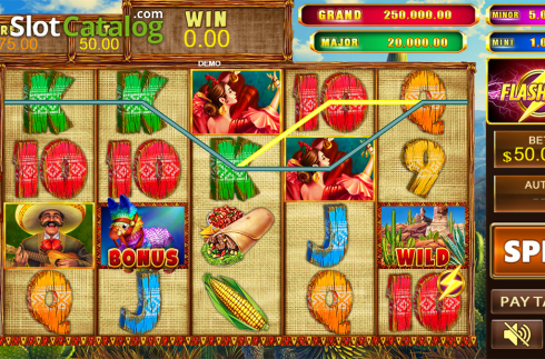 Скрин5. Viva Mexico (PlayStar) слот