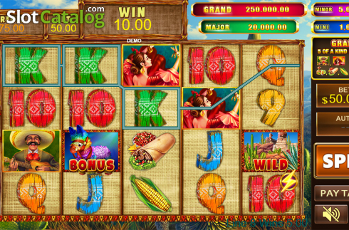 Скрин6. Viva Mexico (PlayStar) слот