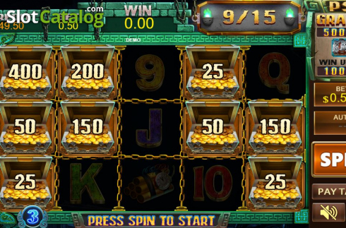 Скрин3. Tomb Treasure слот