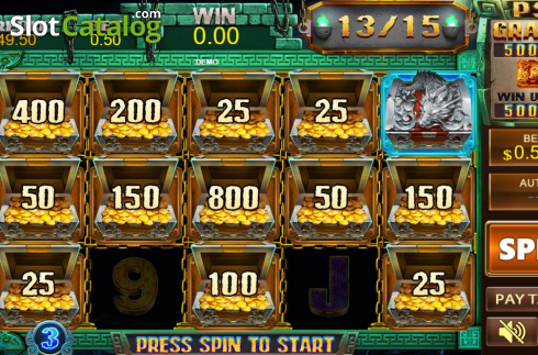 Скрин6. Tomb Treasure слот