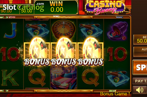 Скрин4. Casino Bunny слот