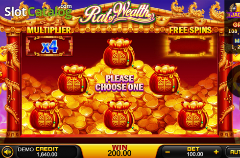 Скрин5. Rat of Wealth слот