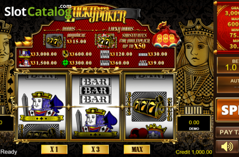 Скрин2. Lucky Poker 2 слот