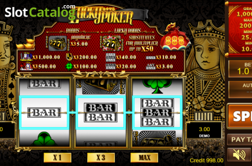 Скрин3. Lucky Poker 2 слот