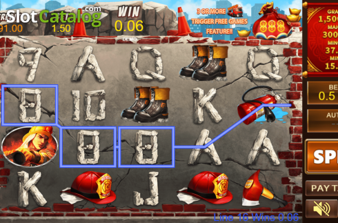 Скрин3. Fire Hero 2 слот
