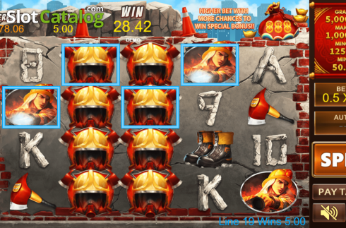 Скрин4. Fire Hero 2 слот
