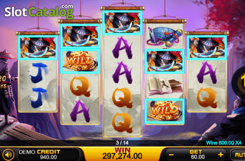 Скрин8. Wu Xia слот