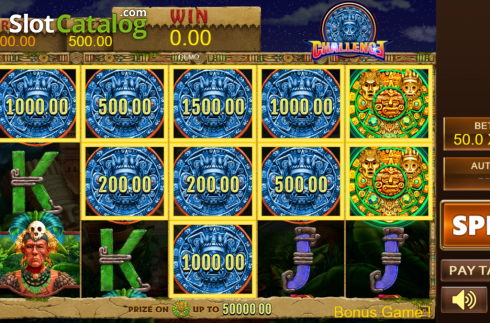 Скрин3. Challenge Mayan Calendar слот