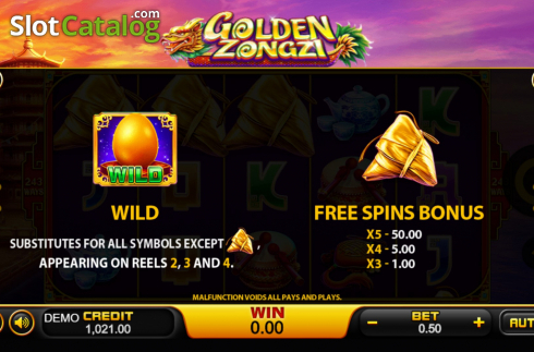 Скрин7. Golden Zongzi слот