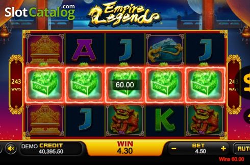 Скрин4. Empire Legend слот