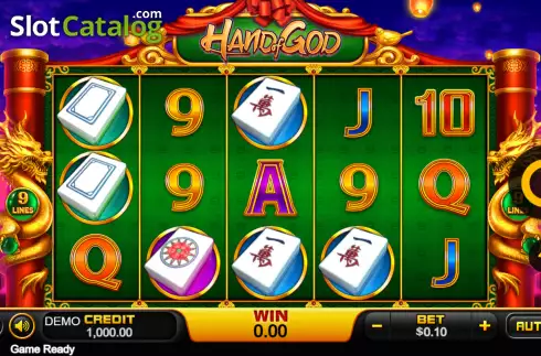 Скрин2. Hand of God слот
