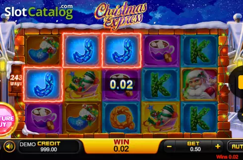 Скрин4. Feature Buy Christmas Express слот