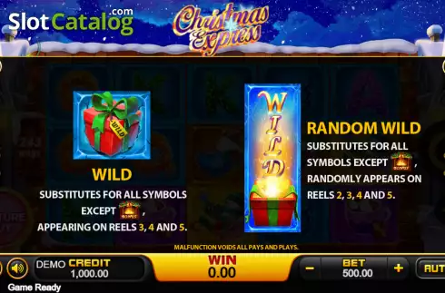 Скрин5. Feature Buy Christmas Express слот