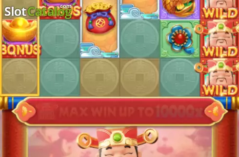 Скрин2. Caishen Lucky Spread слот