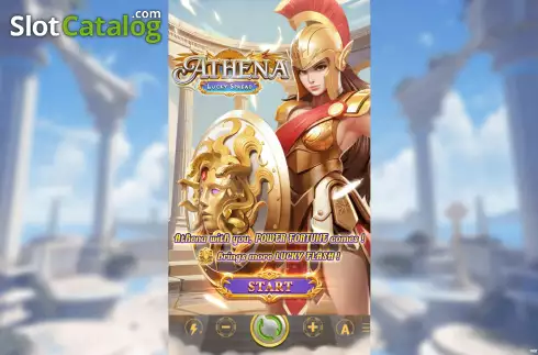 Скрин2. Athena Lucky Spread слот
