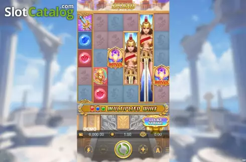 Скрин3. Athena Lucky Spread слот