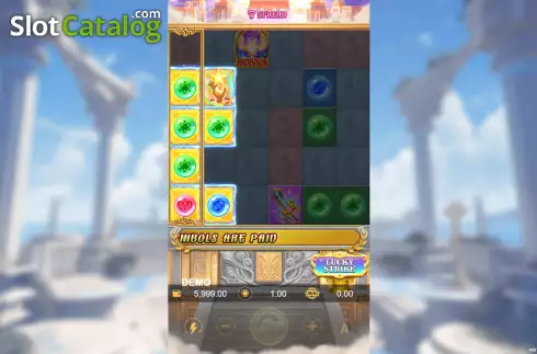 Скрин4. Athena Lucky Spread слот