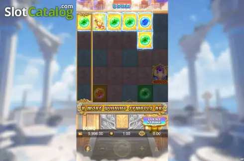Скрин5. Athena Lucky Spread слот