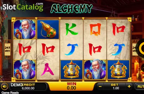 Скрин2. Alchemy (PlayStar) слот