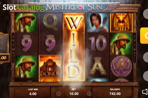 Скрин5. Mystery of Sun слот