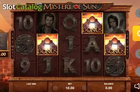 Скрин7. Mystery of Sun слот