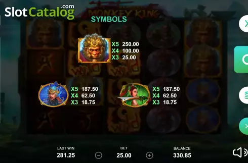 Скрин8. Monkey King (Playbro) слот
