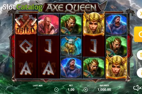 Скрин2. Axe Queen слот