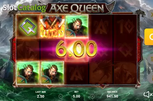 Скрин3. Axe Queen слот