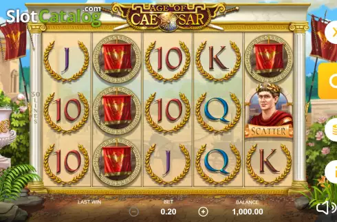 Скрин2. Age of Caesar (Playbro) слот