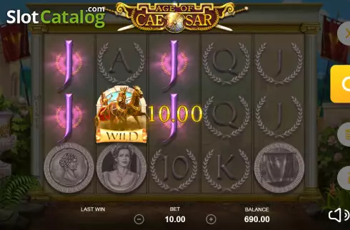Скрин3. Age of Caesar (Playbro) слот