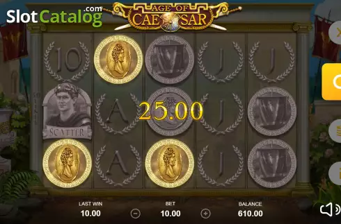 Скрин4. Age of Caesar (Playbro) слот
