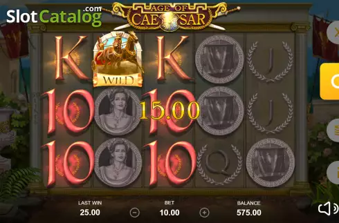 Скрин5. Age of Caesar (Playbro) слот