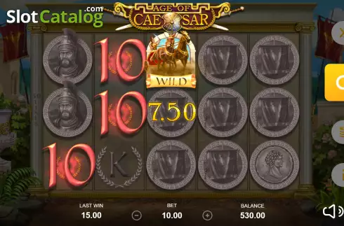 Скрин6. Age of Caesar (Playbro) слот