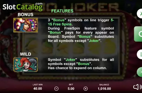 Скрин7. Duo Joker слот
