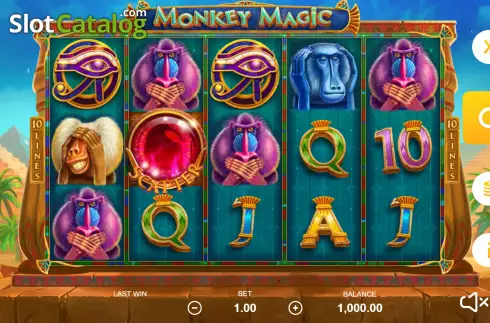 Скрин2. Monkey Magic слот