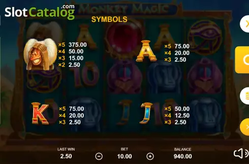 Скрин9. Monkey Magic слот