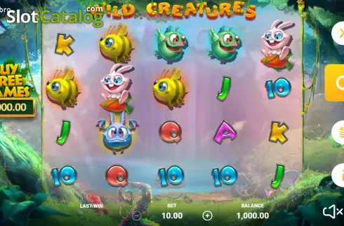 Скрин2. Wild Creatures слот