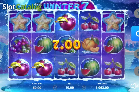 Скрин3. Winter 7 слот