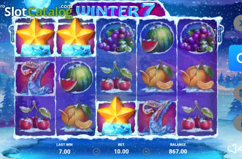 Скрин4. Winter 7 слот
