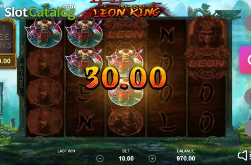 Скрин3. The Treasure of Leon King слот