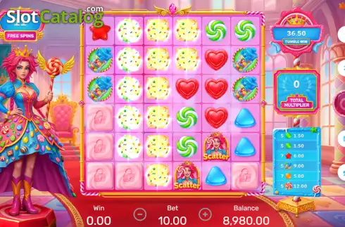 Скрин3. Queen of Candyland x1000 слот