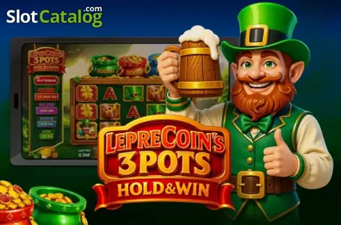 Leprecoin's 3 Pots: Hold & Win слот