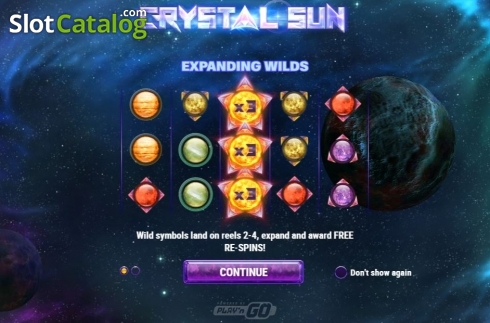 Скрин2. Crystal Sun слот