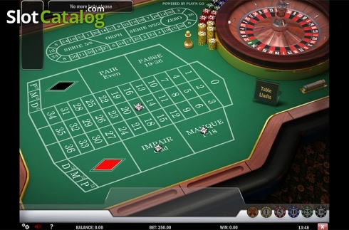 Скрин2. French Roulette La Partage (Playn Go) слот