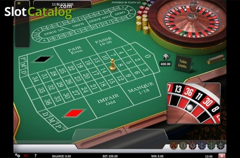 Скрин3. French Roulette La Partage (Playn Go) слот