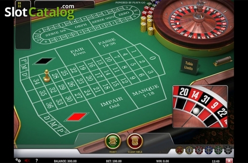 Скрин4. French Roulette La Partage (Playn Go) слот