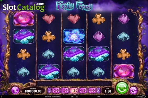 Скрин3. Firefly Frenzy слот