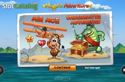 Скрин2. Hugos Adventure слот