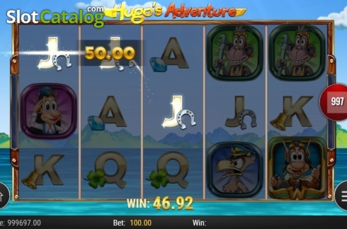 Скрин5. Hugos Adventure слот